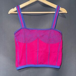 Zara Ribbed Corset Top